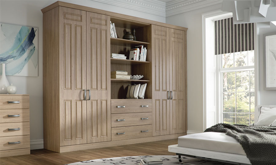 Bella Odessa Oak Broadway Bedroom