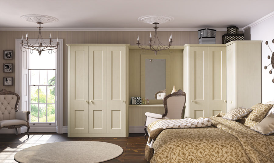 Bella Cambridge Cream Oakgrain Bedroom