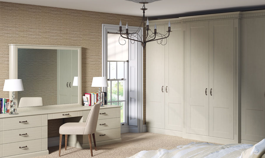 Bella Oakgrain Mussel Palermo Bedroom