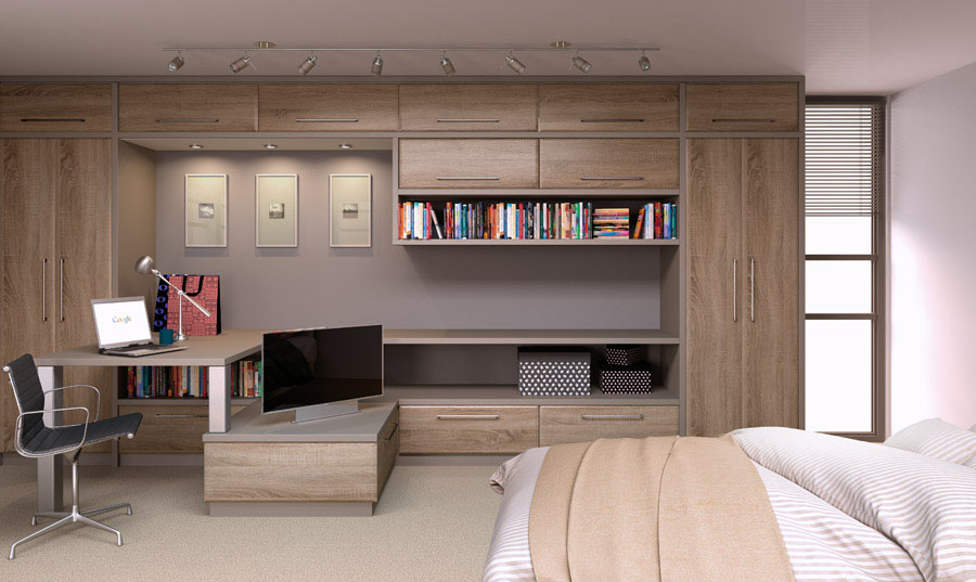 Bella Sonoma Natural Oak Pisa Bedroom