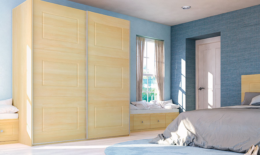 Glidor Canadian Maple Bedroom
