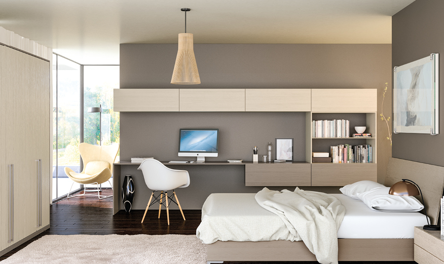 Valore Stone Grey Cashmere Bedroom