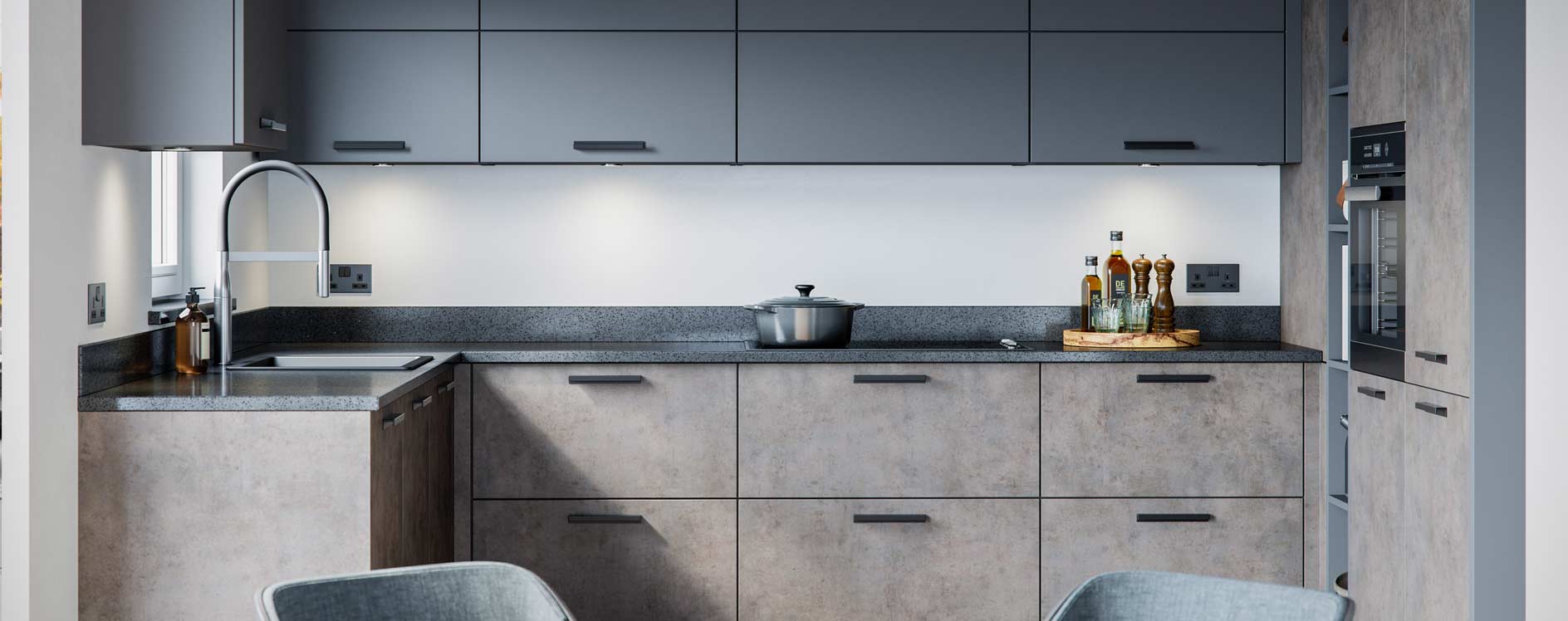 Eclipse Orbital Luna Dark Kitchen